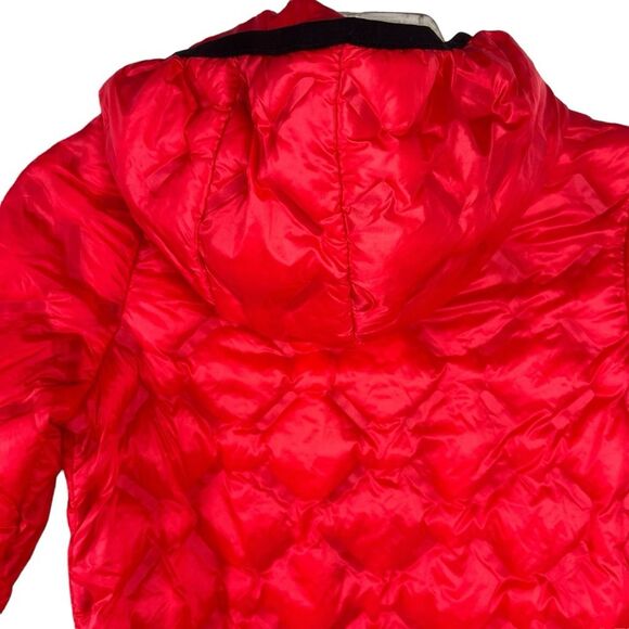 New Elements Athleisure Jacket Size 10-12 Hooded Zip Up Lightweight Quilted - Picture 6 of 11